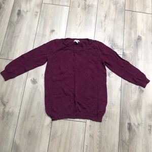 Old Navy Burgundy Sweater